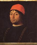 Lorenzo Costa Portrait of Giovanni II Bentivoglio France oil painting artist